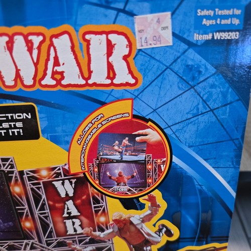 WWF WWE Jakks Pacific Raw is War Backstage Entrance Stage Playset UNOPENED NEW - Picture 2 of 6