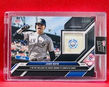 Juan Soto - Game-used Base Relic Black 88/99 - 24 MLB TOPPS NOW #254B - Yankees