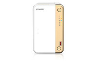 QNAP TS-262 - NAS - Tower - Intel Celeron - N4505 - Gold - Weiß (TS-262-4G)