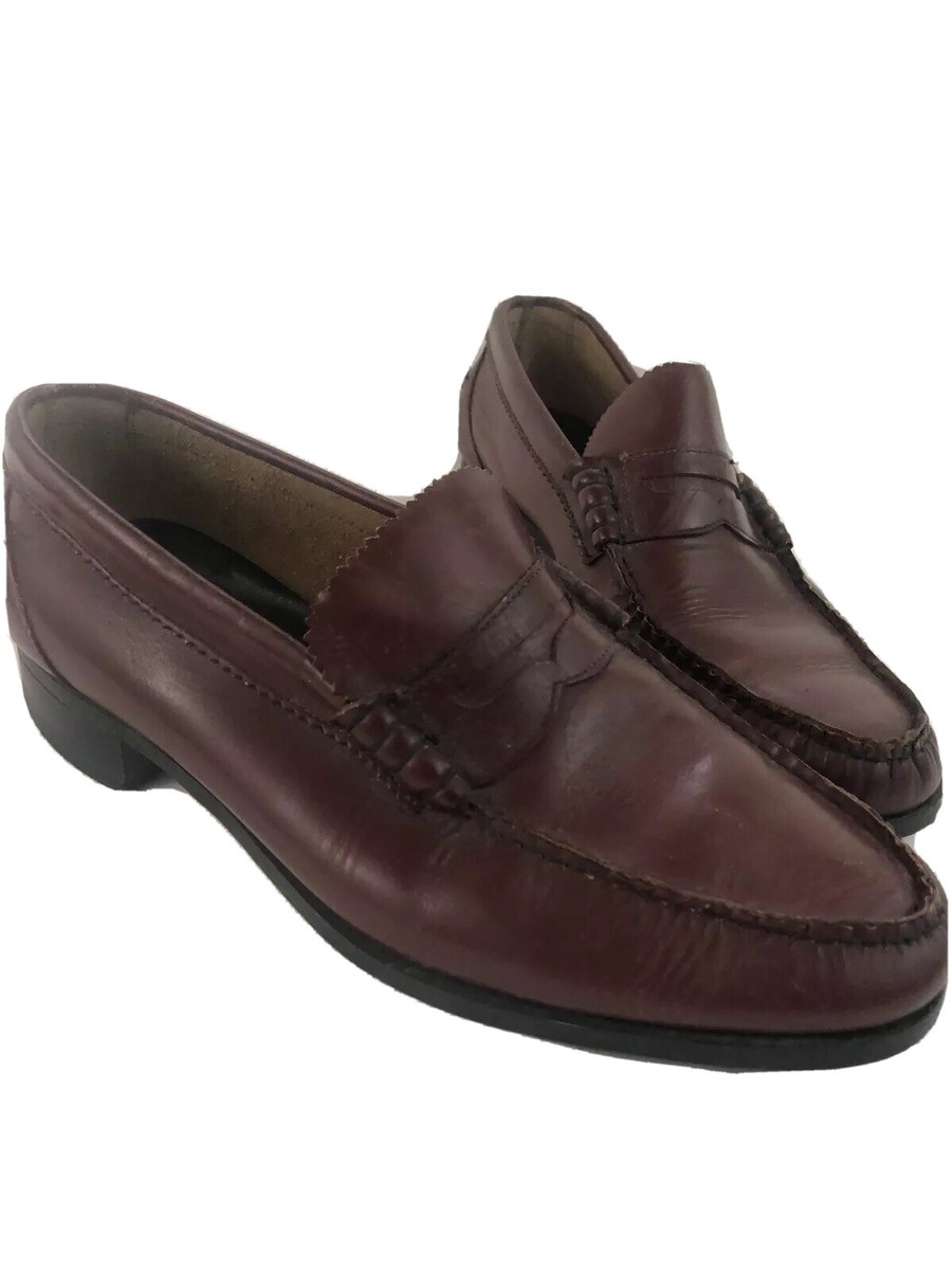 FLORSHEIM BERKLEY Oxblood Leather Penny Loafer Men display picture 1