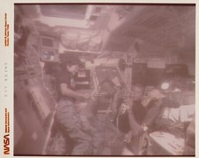 STS-41G Challenger Middeck Sally Ride Orbit 1984 - Original NASA Photo