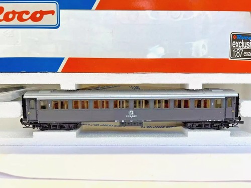 ROCO 44703 CARROZZA FS tipo 1921 serie 20.000 Az 1Cl ep IV grigio DC 1:87 OVP | Zustand: Usato