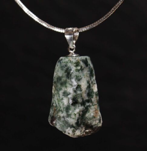 Colgante de piedras preciosas punta de cristal natural A-F plata 925 ojal único tesoro de piedra - Imagen 105 de 265