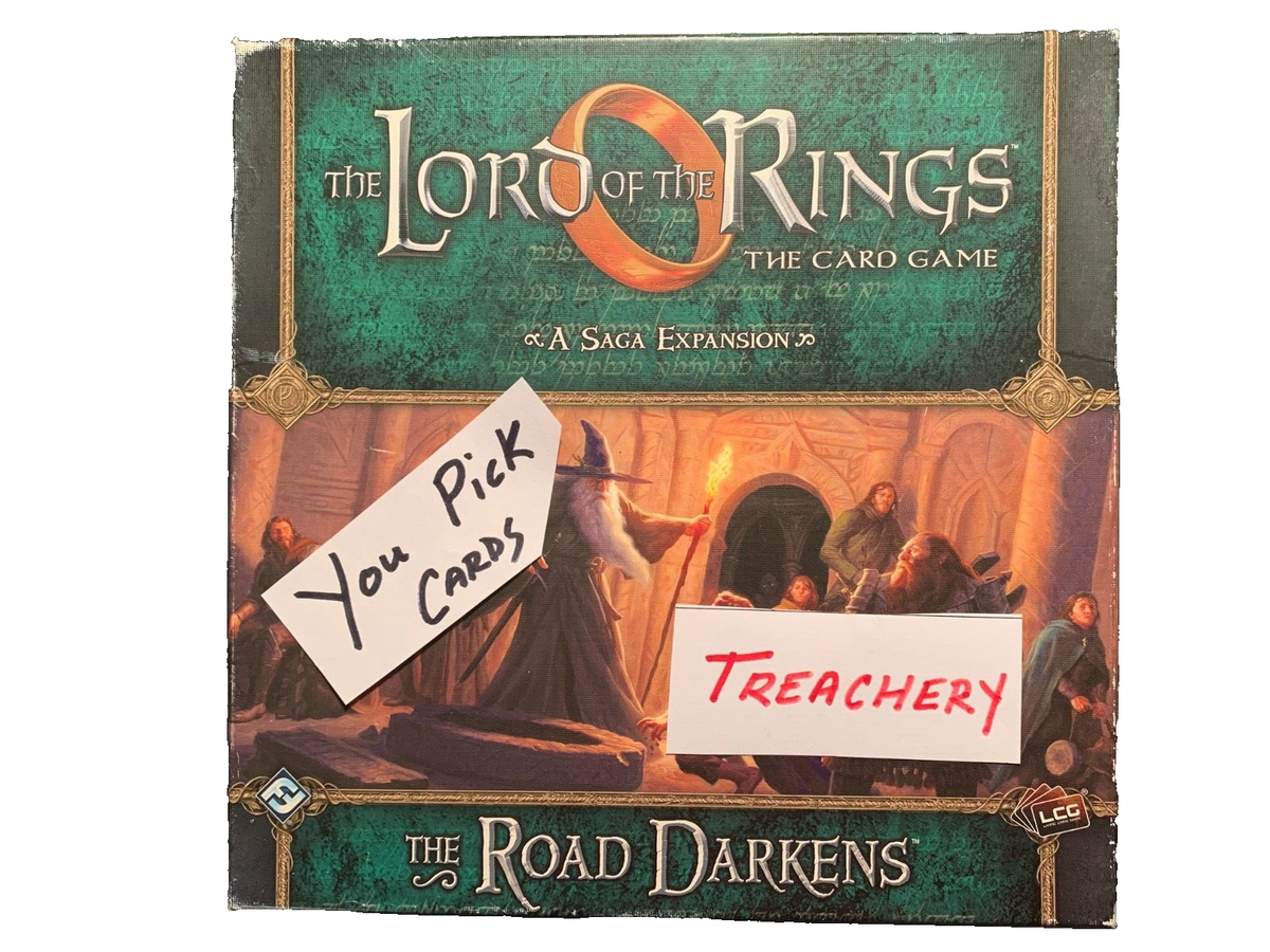 The Lord Of The Rings LCG: The Road Darkens – Saga-Erweiterung Für Das Core Set, 3 Szenarien