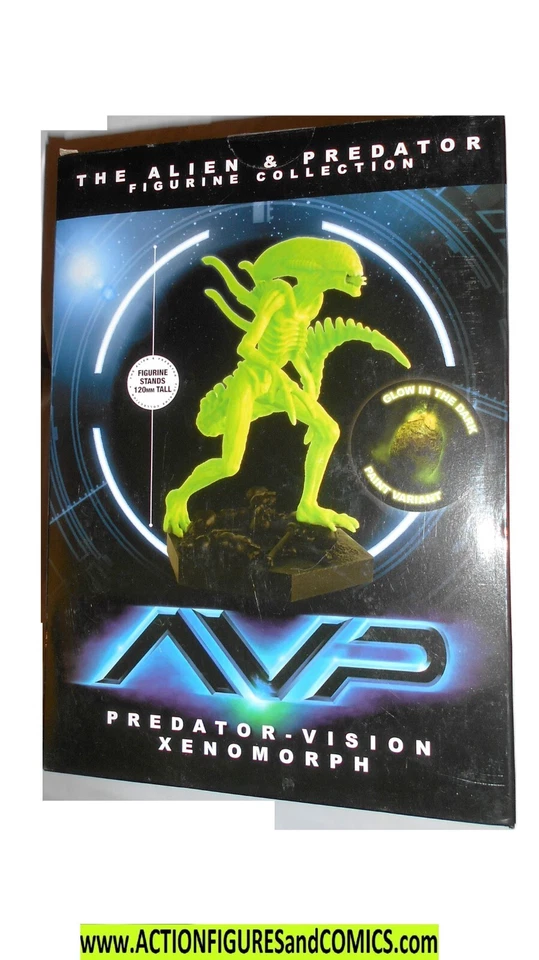 Alien vs Predator Eaglemoss 2017 Thermal XENOMORPH Alien Movie Vision AVP Foto 2 de 4