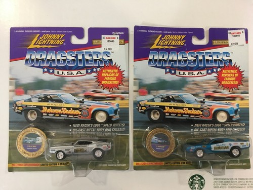 1995 JOHNNY LIGHTNING DRAGSTERS SERIES # 3 COMPLETED. - Picture 7 of 9