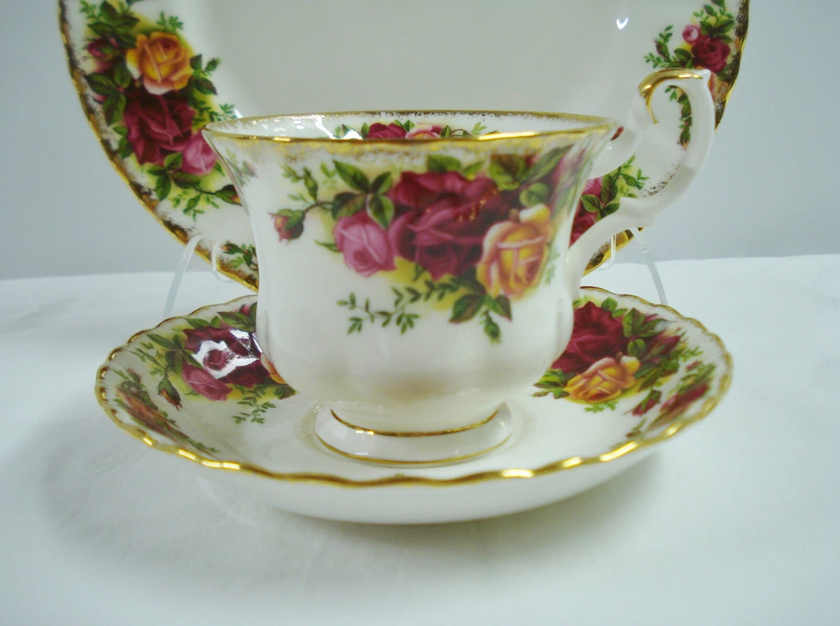 Royal albert cup saucer and cheap plate