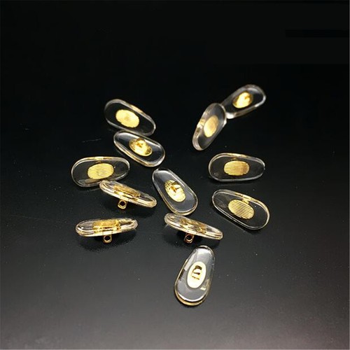 10 Pairs Nose Pads Screw On for Glasses/Spectacle/Sunglasses Metal & Plastic New - Picture 3 of 4