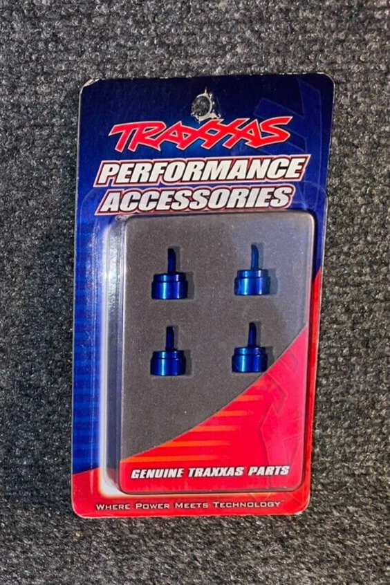 Traxxas Aluminum Ultra Shock Cap (Blue) (4) TRA3767A eBay