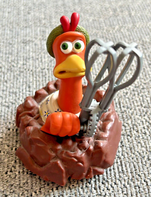 Chicken Run Ginger Lufterfrischer Vintage Retro 1999 Aardman Spielzeug Figur Display