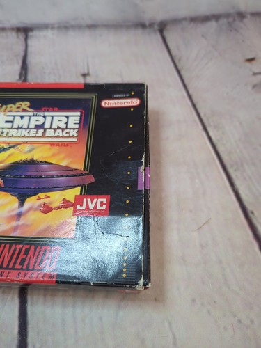 SNES Star Wars: The Empire Strikes Back Made JAPAN (JVC) testato completo CIB B8 - Foto 9 di 14