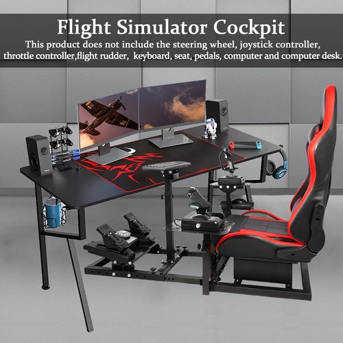 Supllueer Flight Sim Cockpit Steering Wheel Stand For Thrustmaster HOTAS Warthog - Picture 8 of 8