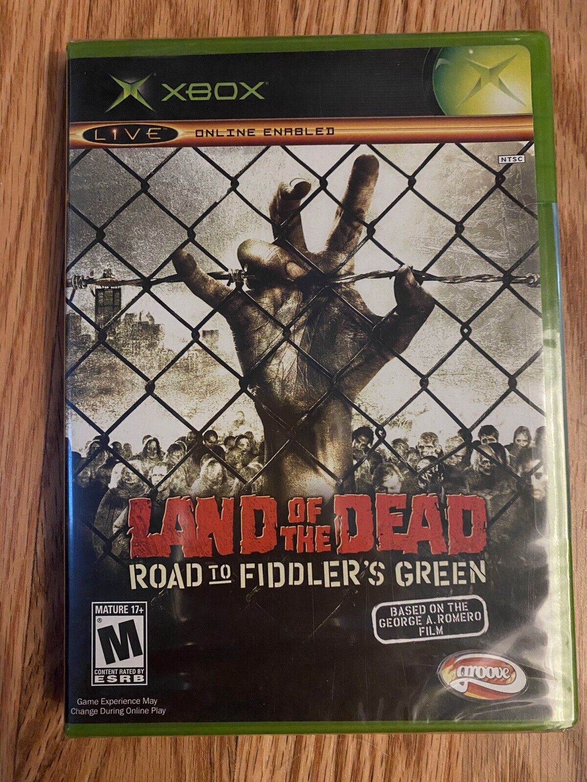 Land of the Dead Road to Fiddler's Green Microsoft Xbox Totalmente Nuevo Sellado