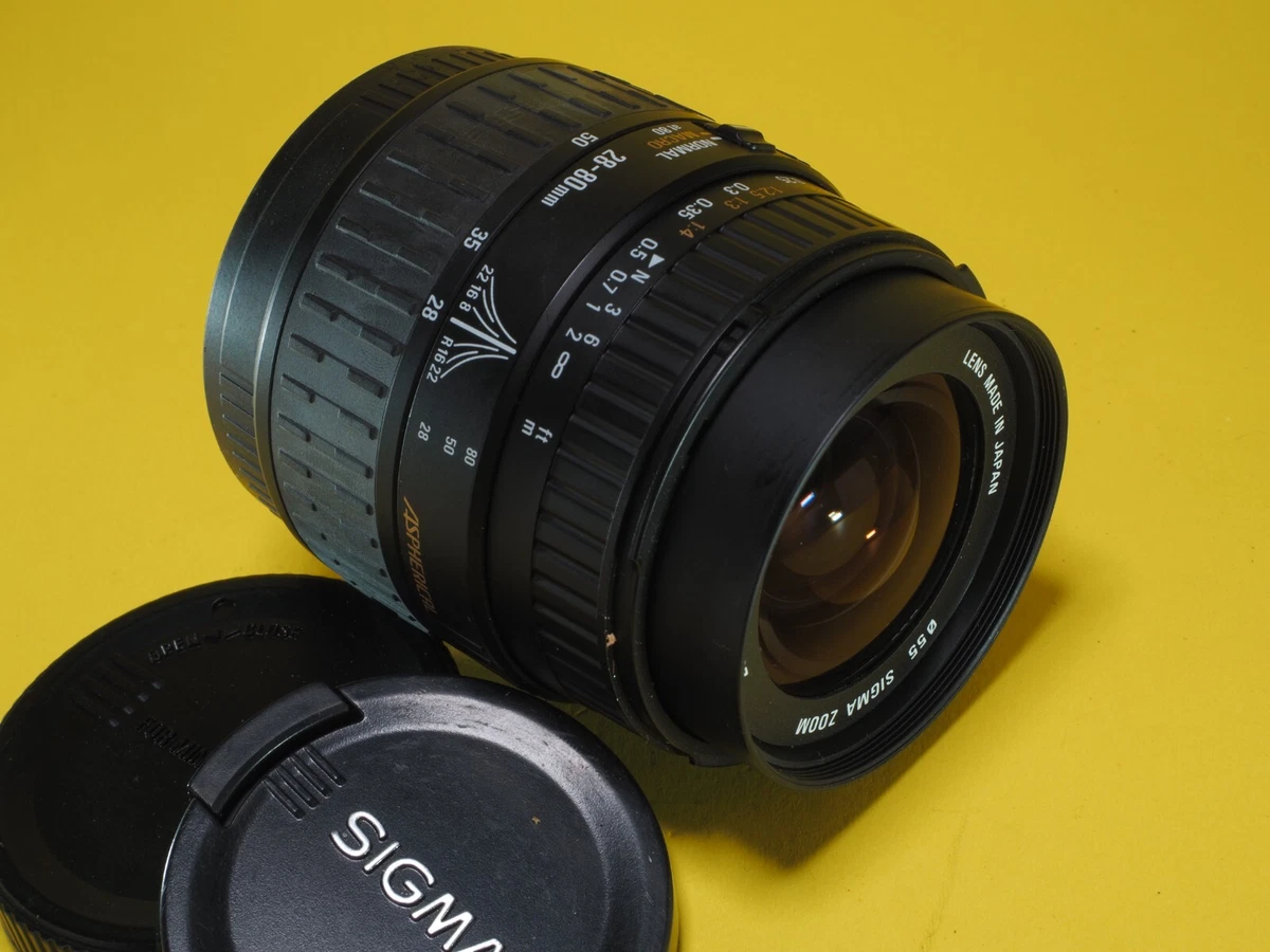 Zoom Sigma 28-80mm Focal Camera Lenses for sale | eBay