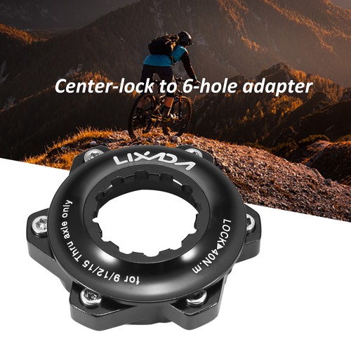 Alloy Bike Centerlock to 6-Bolt Disc Brake Rotor G1L0 - Picture 7 of 10