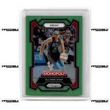 2024 Panini Prizm Monopoly WNBA - Neon Green #6 Allisha Gray /10
