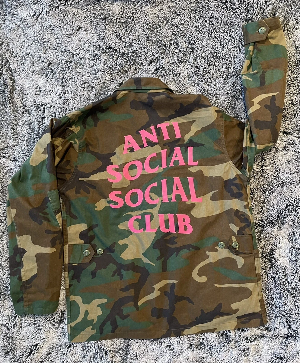 Anti social social clearance club camo jacket