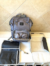 KiddyCare Diaper Bag Backpack   Multi-Function Baby Bag, Maternity Nappy Bags