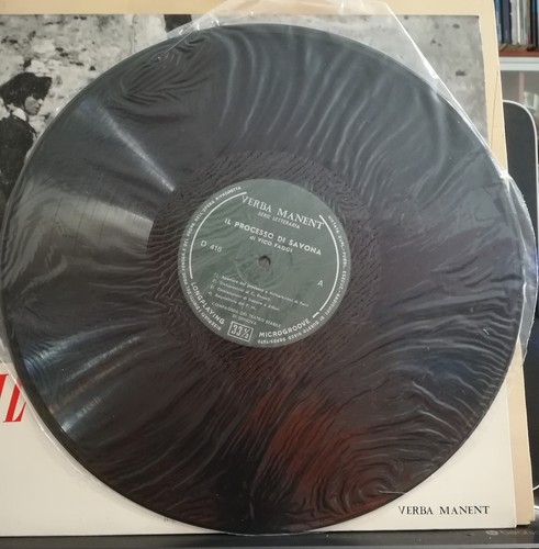 IL PROCESSO DI SAVONA di Vico Faggi Teatro Stabile di Genova LP L.SQUARZINA - Picture 7 of 11