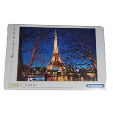 Clementoni Eiffel Tower Paris Puzzle 2000 pcs 38"x26" NIB