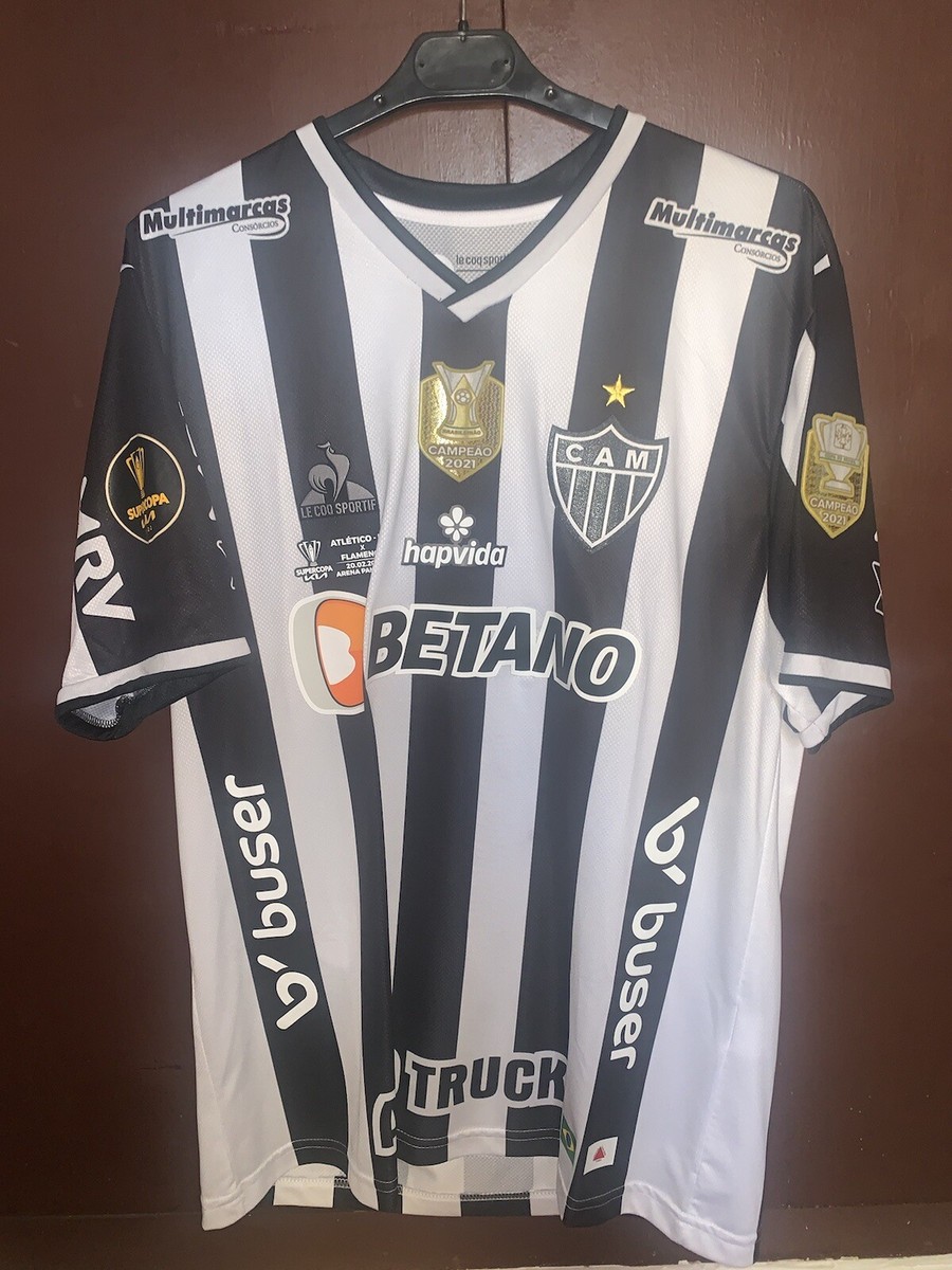 Club Atletico Mineiro Home Football Shirt 2021/2022 Brazil Size 