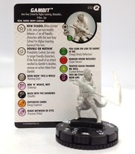Heroclix Wolverine vs Cylcops Regenesis set Gambit 012 Deep Cuts figure w/card