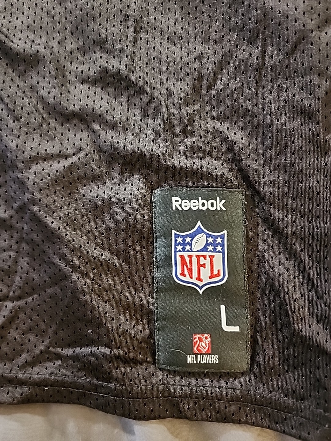 Pittsburgh Steelers Troy Polamalu Reebok Jersey Mens L Black NFL Team Apparel thumbnail 3