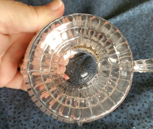 Vntg Elegant Depression Glass New Martinsville Creamer & Sugar Radiance Art Deco - Picture 7 of 8