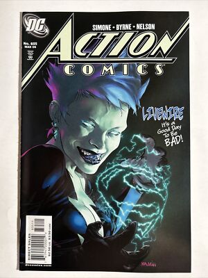 ACTION COMICS #835 - Origin & 1st app LIVEWIRE in DC continuity DCU James Gunn