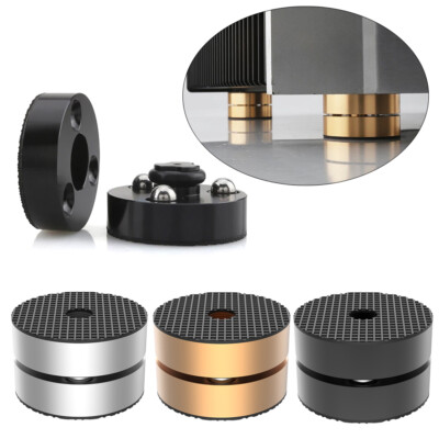 1pc 61x23mm Lavorato In Alluminio Di Plastica Altoparlante Spike Piedi Pavimento Base Pad Zerbino Piede Del Basamento Per Hifi Giradischi AMP CD DAC Registratore - Foto 5