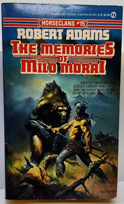 The Memories of Milo Morai by Robert Adams (1986, Mass Market)