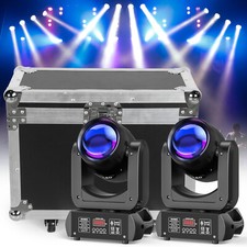 150W LED Beam Moving Head Prism Gobo Stage Light DMX dj Spot Show Light w/ Case