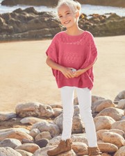 NWT 6 or 7 Garnet Hill White Skinny Jeans 46