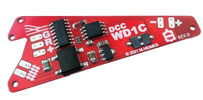 HEIMES WD1C Weichendecoder DCC passend für Märklin / Trix C-Gleis Weichen 
