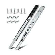 10 Pairs | Soft Close Drawer Slides 22 inch, HBL’ Heavy Duty Cabinet Drawe
