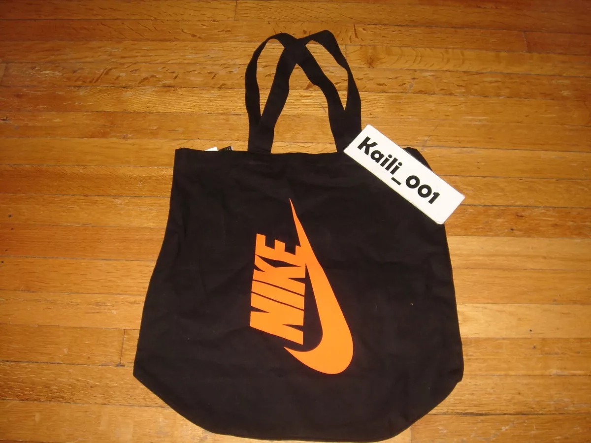 Nike af1 sales tote bag orange