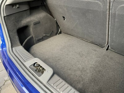 TAILORED FOR FORD FIESTA MK6 2002-2008 - DELUXE CARPET REAR FLOOR BOOT LINER MAT