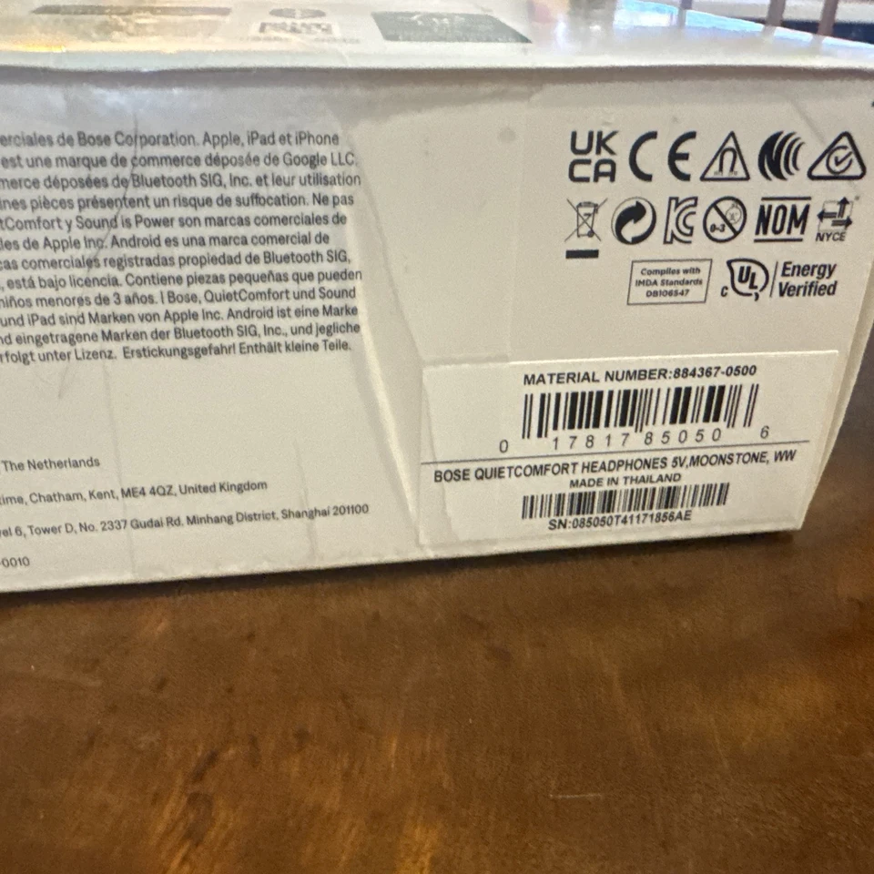 Bose QuietComfort беспроводные наушники-вкладыши с шумоподавлением ледяной синий НОВЫЕ - Изображение 3 из 4