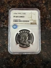 1956 Type 2 Proof Franklin Half Dollar 50c NGC PF 68 CAMEO (PR68CAM)