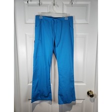 Women's sz L Blue Dickies Scrub Pants Pockets