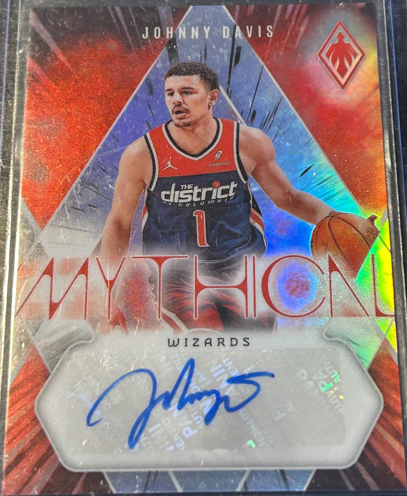 2023-24 Panini Phoenix JOHNNY DAVIS #MA-JDV 🔥 Wizards Mythical Autograph 19/99