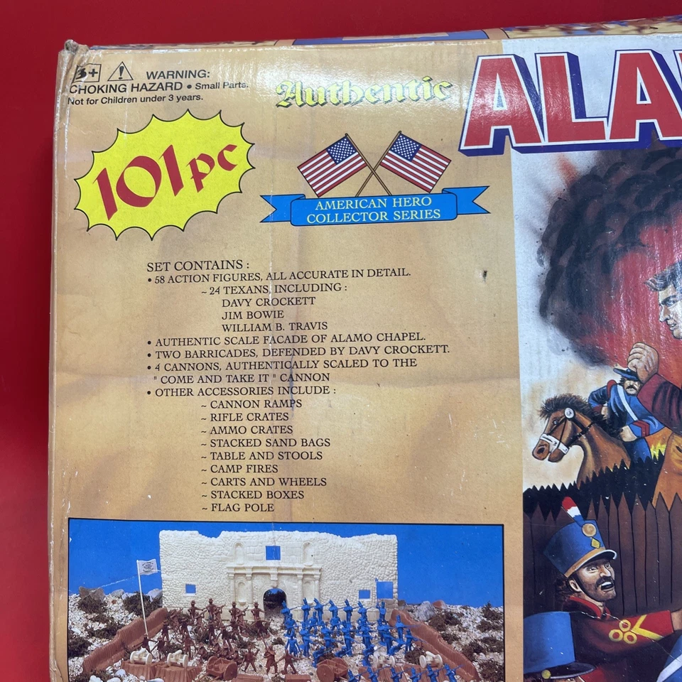 1994 Authentic Alamo Action Figures and Playset by BMC Incomplete! - Image 2 of 4