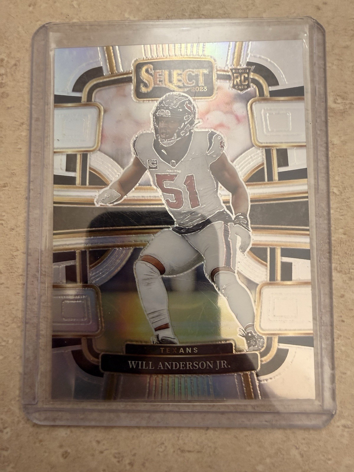 2023 Panini Select - Concourse Will Anderson #40 Silver Prizm (RC)