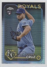 2024 Topps Chrome Prism Refractor Steven Cruz #187 09wc