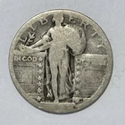 No Date Standing Liberty Quarter 90% Silver Coin