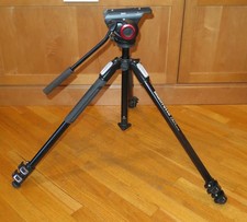 Manfrotto Bogen 190X 3-Section Tripod with MVH500AH Fluid Head