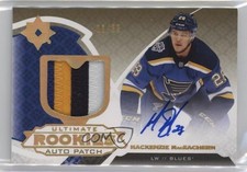 2019 Ultimate Collection Rookies Gold 6/99 Mackenzie MacEachern Patch Auto ld6