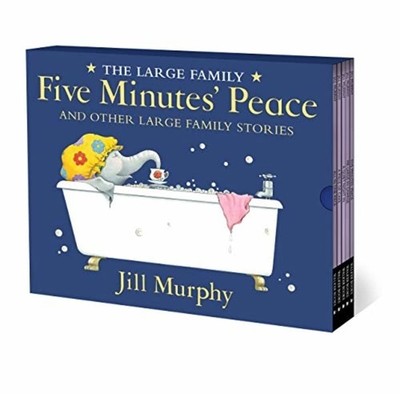 Large Family 5-Book Set Children's Bedtime Picture Books Collection