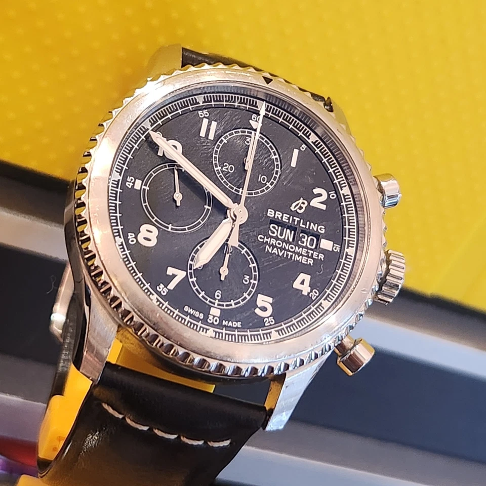 Breitling Navitimer 8 Chronograph Automatik Stahl Ref. A13314 Box & Papiere 2019 - Bild 3 von 4
