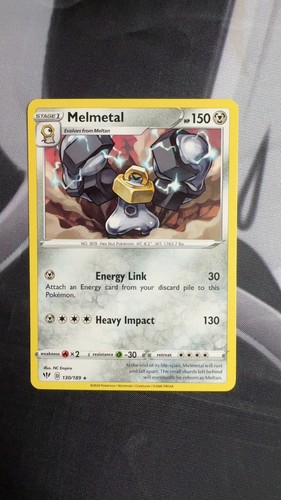 Melmetal 130/189 Rare Darkness Ablaze Pokemon Near Mint
